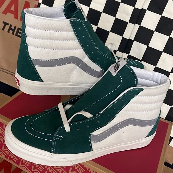 Vans Men’s Sk8-Hi Retro Sport Bistro Green Men’s sneakers - Picture 11 of 16
